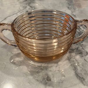Depression Glass Sugar - Creamer